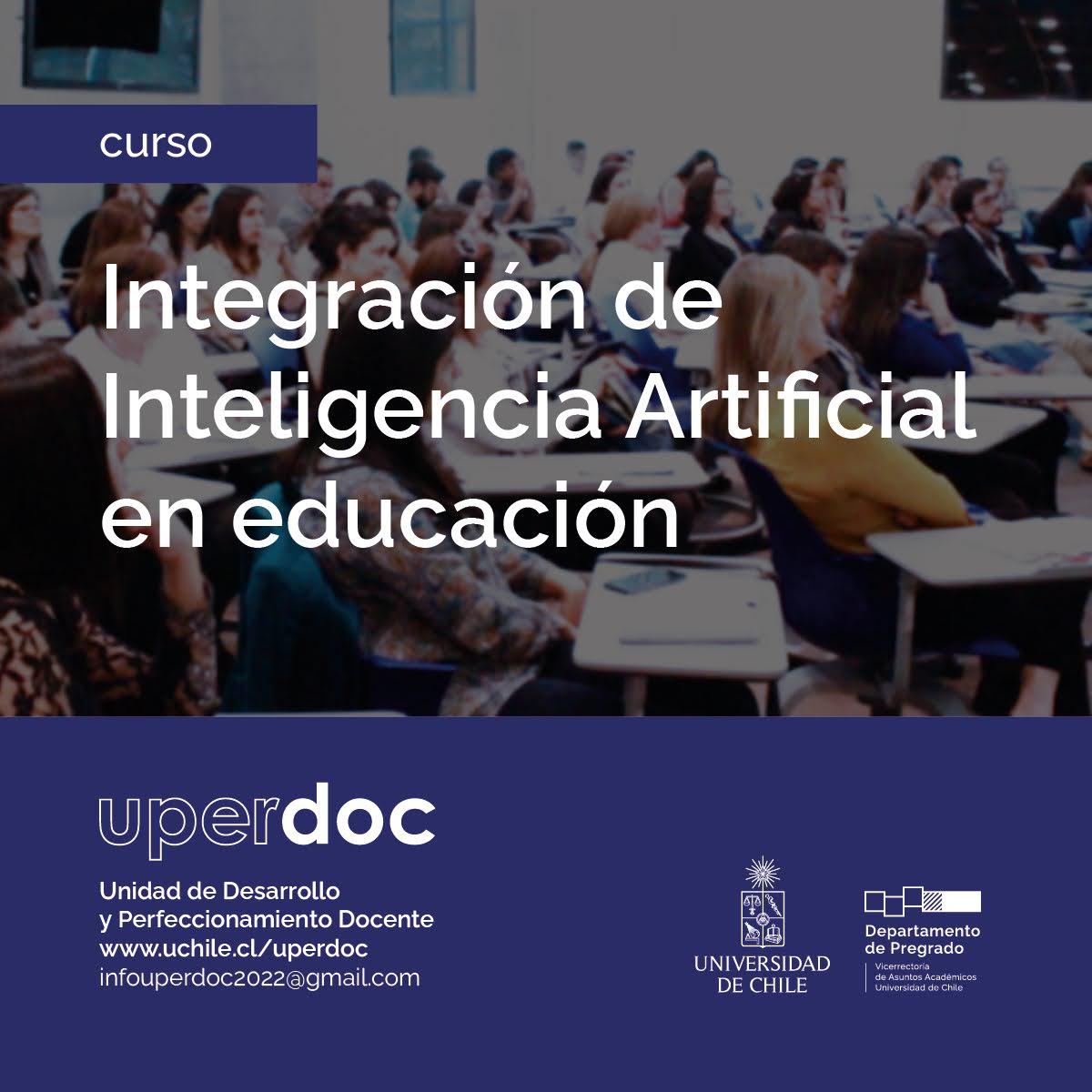 Preinscripción Curso Integración de inteligencia artificial en educación