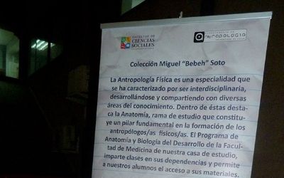 Presentación colección esqueletal Miguel "Bebeh" Soto.