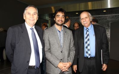 Galería de fotos: FCFM rinde homenaje al ex decano Enrique d'Etigny Galería de fotos: FCFM rinde homenaje al ex decano Enrique d'Etigny