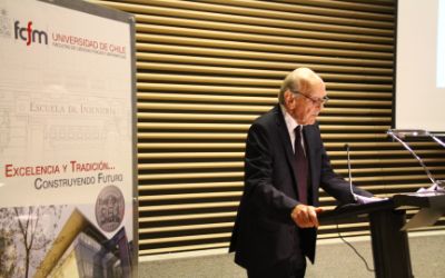 Galería de fotos: FCFM rinde homenaje al ex decano Enrique d'Etigny Galería de fotos: FCFM rinde homenaje al ex decano Enrique d'Etigny