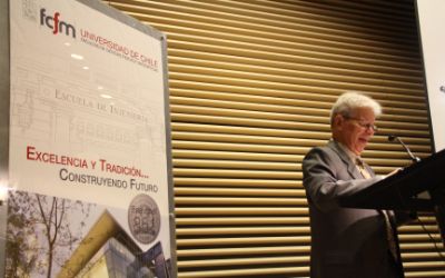 Galería de fotos: FCFM rinde homenaje al ex decano Enrique d'Etigny Galería de fotos: FCFM rinde homenaje al ex decano Enrique d'Etigny