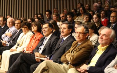 Galería de fotos: FCFM rinde homenaje al ex decano Enrique d'Etigny Galería de fotos: FCFM rinde homenaje al ex decano Enrique d'Etigny