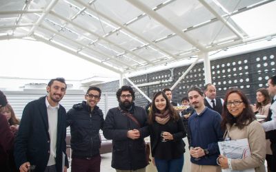 Universidad de Chile inaugura terraza solar con tecnología única en el país