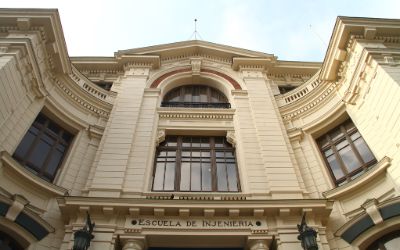 Restauración fachada edificio Escuela FCFM Restauración fachada edificio Escuela FCFM