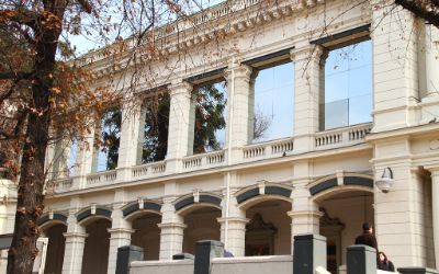 Restauración fachada edificio Escuela FCFM Restauración fachada edificio Escuela FCFM