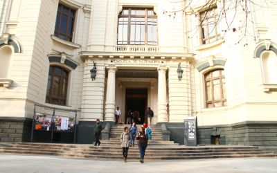 Restauración fachada edificio Escuela FCFM Restauración fachada edificio Escuela FCFM