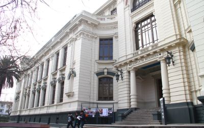 Restauración fachada edificio Escuela FCFM Restauración fachada edificio Escuela FCFM