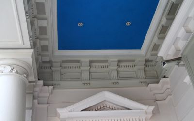 Restauración fachada edificio Escuela FCFM Restauración fachada edificio Escuela FCFM