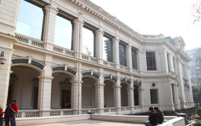 Restauración fachada edificio Escuela FCFM Restauración fachada edificio Escuela FCFM