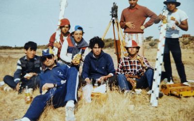 Práctica Topografía (enero 1986). Práctica Topografía (enero 1986).