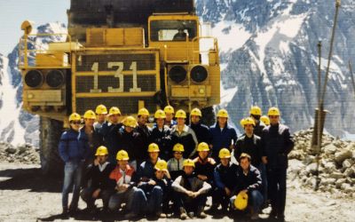 Visita a la Mina Andina Saladillo (diciembre 1987). Visita a la Mina Andina Saladillo (diciembre 1987).