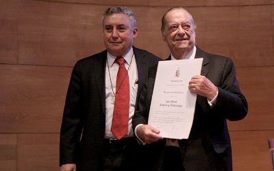 Alfredo Etcheberry es declarado Profesor Emérito de la U. de Chile