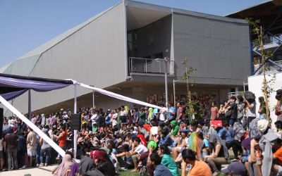 Ciencia y arte se unen en el Campus Juan Gómez Millas Ciencia y arte se unen en el Campus Juan Gómez Millas