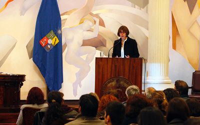 conferencia inaugural de la 11° versión de la Escuela Chile-Francia