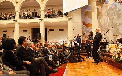 Rector Vivaldi en la Ceremonia Inauguración del Año Académico 2017
