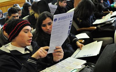 U. de Chile dio inicio al proceso de postulación al Sistema de Ingreso de Equidad en emblemático liceo técnico