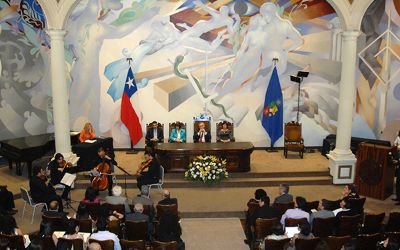 Universidad de Chile Entrega Medalla Doctoral 