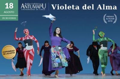 Presentación del Ballet Folklórico Antumapu: "Violeta del alma"