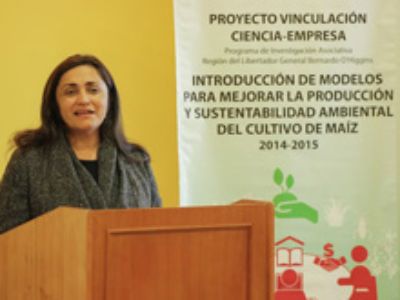 Geraldine Fuentealba, Encargada Unidad de Gestión, Políticas e Innovación, Gobierno Regional de O´Higgins.