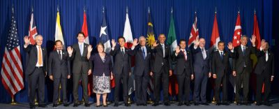 El Acuerdo Transpacífico (TPP). reúne a 12 países que concentran a más de 800 millones de habitantes y un 35% del Producto Interno Bruto mundial.
