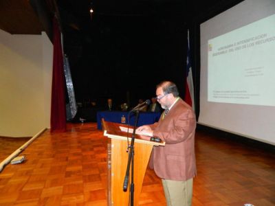 El Vicedecano de la Facultad de Ciencias Agronómicas, Carlos Muñoz, inauguró el 67º Congreso en el marco de la Celebración de los 140 de Enseñanza Agronómica en Chile.