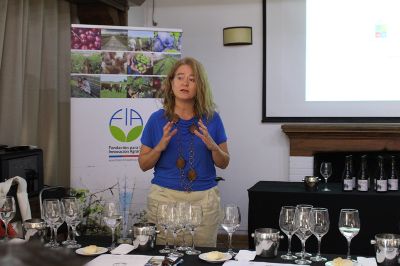 La iniciativa fue financiada por la Fundación para la Innovación Agraria (FIA). En la imagen María José Etchegaray, Directora Ejecutiva de FIA.