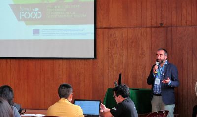 El Prof. Osvaldo Salazar presentó el proyecto internacional "NextFood" financiado por el Programa de Investigación e Innovación de la Comisión Europea (Horizon, 2020)
