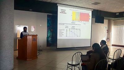 La vista del Prof. Araneda se enmarca en el Convenio entre el Centro de Investigación y Educación Superior de Ensenada (CICESE), Baja California  de México y la Facultad de Ciencias Agronómicas de la 