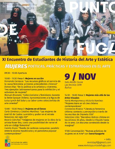 El 9 de noviembre se desarrollará el encuentro organizado por los integrantes del Equipo Editorial de la Revista Punto de Fuga.