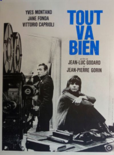 El 8 de mayo se exhibirá Tout va bien, película dirigida por Jean-Luc Godard.