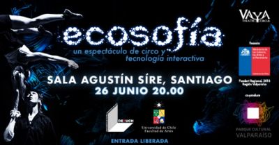 Este martes 26 de junio se presenta a las 20 hrs en la Sala Agustín Siré "Ecosofía". La entrada es liberada.