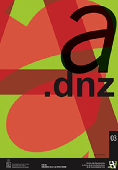 El próximo 9 de noviembre, a las 17:00 horas, se realizará el lanzamiento del tercer número de la revista A.DNZ, publicación del Departamento de Danza.