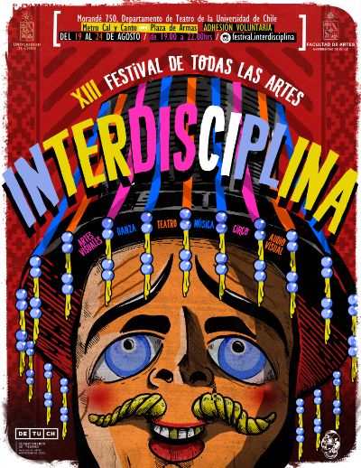 El Festival se presentará desde el 19 de agosto hasta el 24 de agosto en el Departamento de Teatro de la Facultad de Artes de la Universidad de Chile.