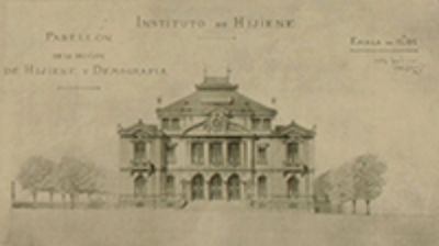 "Residencia Sanitaria" de Sebastián Robles, busca generar una aproximación poética respecto al uso que se le ha dado al edificio del Instituto de Higiene, creado en 1892.