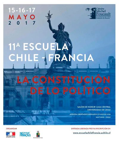 La mesa de conversación "La puesta en constitución del teatro" se realizará el martes 16 de mayo, a las 9:30 en la Casa Central de la Universidad de Chile.