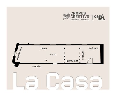 La curatoría "La Casa" está dividida en tres etapas y espacios en los que se presentan la producción artística de jóvenes egresados del DAV.