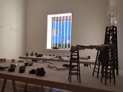 Exposición "Entre forma y materia" de Ángela Cura y Claudia Müller en Galería La Pan.