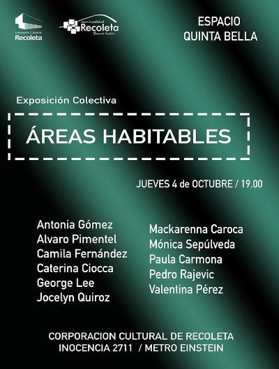 "Áreas Habitables" es la muestra que reúne las obras de diez egresados del DAV junto a una ex alumna de la Universidad Diego Portales.