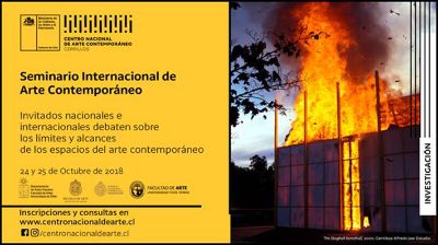 Además de participar en el Seminario Internacional de Arte Contemporáneo, Cristina Lucas dictará una conferencia y realizará un workshop en el DAV.