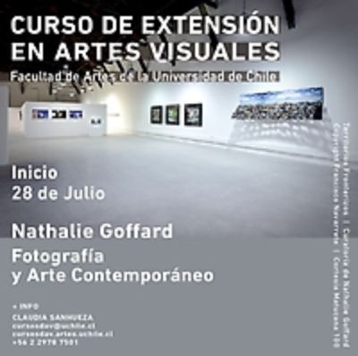 "Fotografía y Arte Contemporáneo" es el módulo dictado por la ensayista y teórica del arte, Nathalie Goffard.