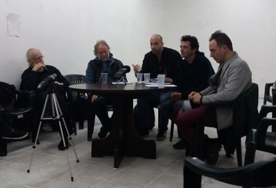 En esta versión del festival, se realizaron mesas de trabajo y reflexión en las que participó el profesor del DAV junto a artistas como Giuliano Obici y Nicolás Varchausky, entre otros.