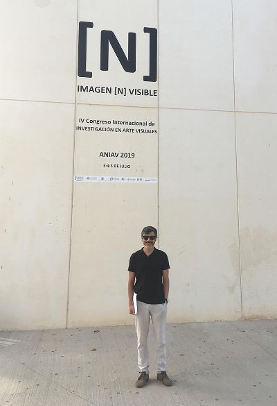 "Entre el 3 y el 5 de julio participó del V Congreso Internacional de Investigación en Artes Visuales Imagen [n] visible", Valencia, España