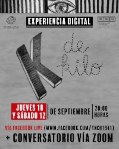 "Ka, de kilo" se estrenará el jueves 10 de septiembre a las 20:00 horas vía Facebook Live y se repetirá nuevamente el sábado 12 de septiembre en el mismo horario.