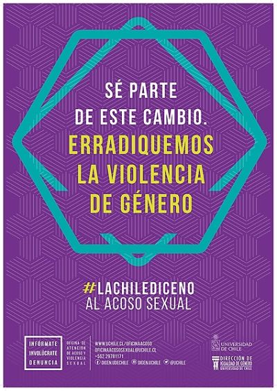 La iniciativa busca contribuir con la erradicación del acoso sexual, la violencia de género y la discriminación arbitraria dentro de la Universidad de Chile.