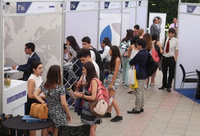 En la Feria Laboral participaron 32 instituciones públicas y privadas vinculadas al mundo legal.
