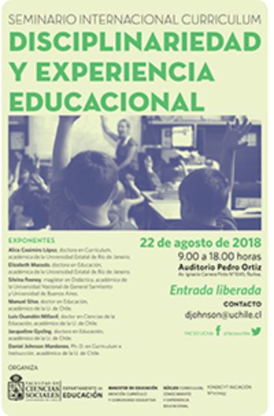 Seminario Internacional "Curriculum y Experiencia Educacional"