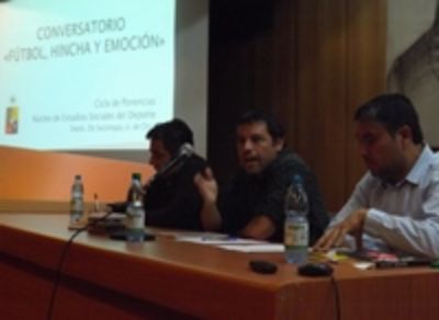 De izq. a der: Juan Pablo Meneses, Rodrigo Figueroa y Esteban Abarzúa. 