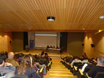 El 13 de septiembre se realizó una Jornada de Trabajo Triestamental, en el Auditorio de la Facultad de Ciencias Sociales.