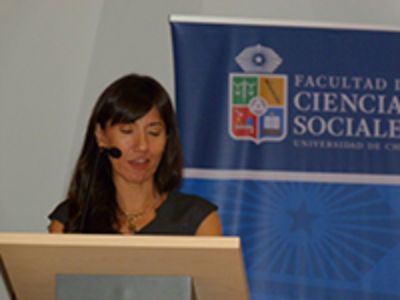 Dra. Claudia Zúñiga, Directora del Departamento de Psicología.