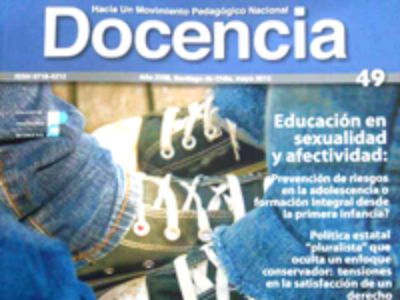 Artículo publicado en la Revista 'Docencia' Nº49, publicación del Colegio de Profesores de Chile